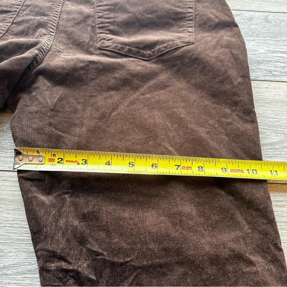 St John's Bay Dark Brown Velvet Feel Corduroy Pants size 16P‎ - Picture 8 of 12